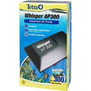 Tetra Whisper Air Pump for Deep Water Aquariums, Size 300