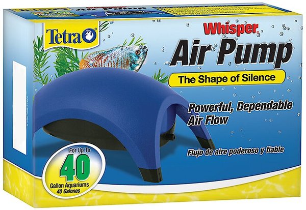 Tetra Whisper Non-UL Air Pump for Aquariums, Size 040 slide 1 of 5