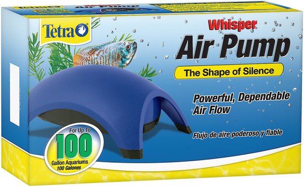 Tetra Whisper Non-UL Air Pump for Aquariums, Size 100 slide 1 of 5