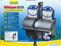 Tetra Whisper EX Aquarium Power Filter, 45-70 gal slide 2 of 5