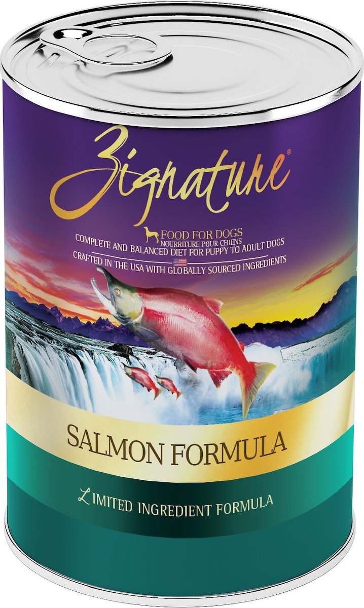 Zignature salmon hot sale ingredients