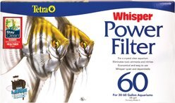 Tetra Whisper Aquarium Power Filter, 30-60 gal