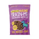 Crazy Dog Train-Me! Minis Beef Flavor Dog Treats, 4-oz bag