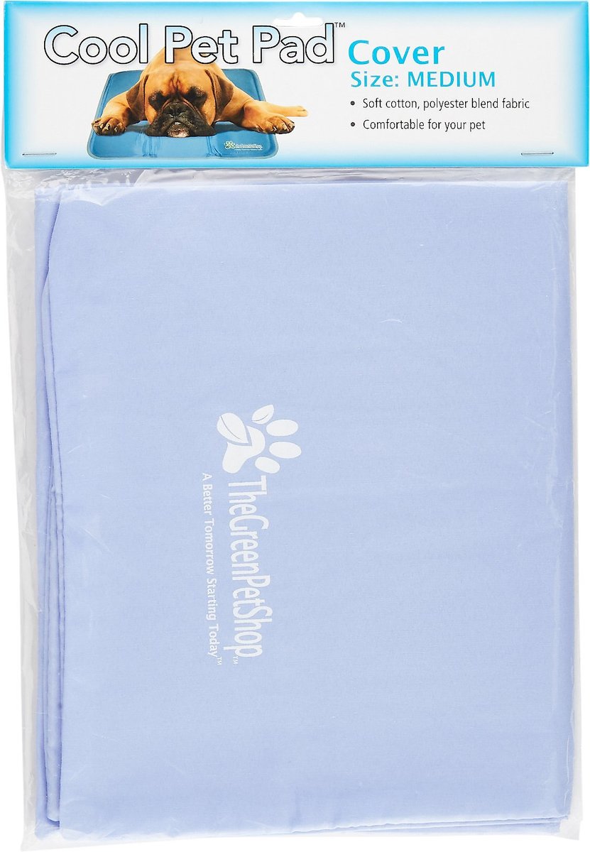 THE GREEN PET SHOP Cool Pet Pad Cover for Cool Pet Pad, Small