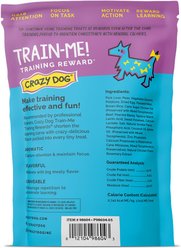 Crazy Dog Train-Me! Beef Flavor Dog Treats, 4-oz bag slide 2 of 8