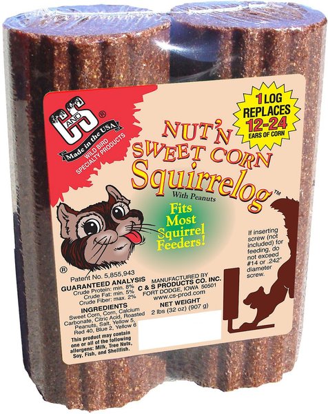 Tuinaanleg Huis C & S Products Sweet Corn Squirrel Log Corn BA8137867