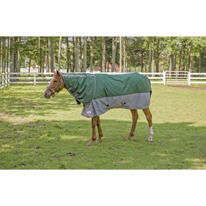 TuffRider Bonum 1200D Medium Weight 200G Standard Neck Two Tone Horse Turnout Blanket