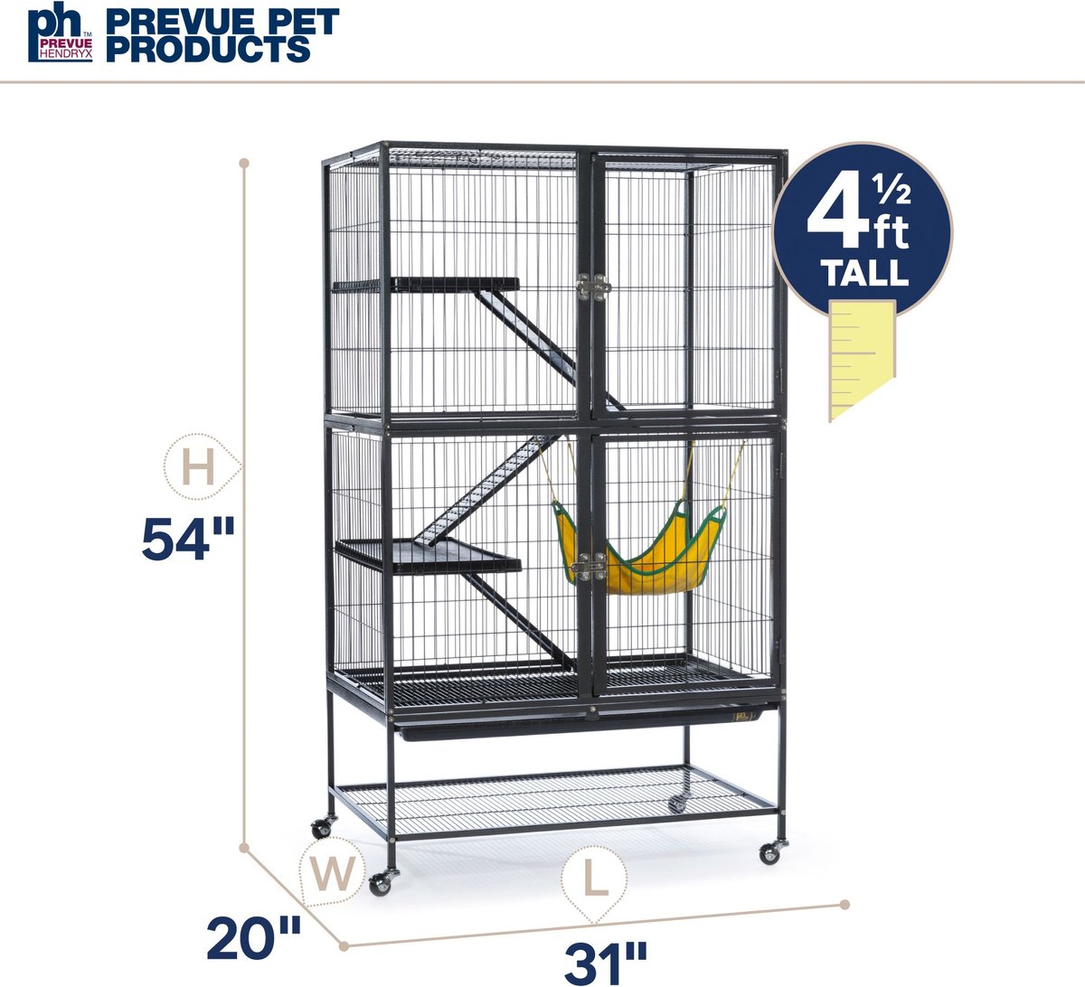 Prevue Hendryx PP-41615 House Style Tiel Cage, 1 - Kroger