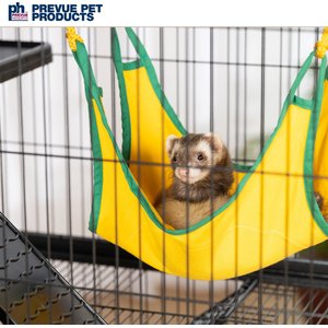 Prevue Pet Products Feisty Ferret Home, Black Hammertone