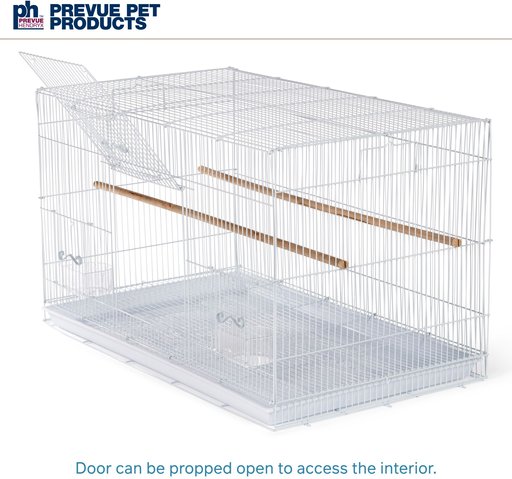Prevue Pet Products Small Bird Flight Cage, White