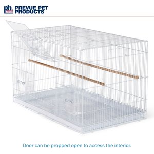 Prevue Pet Products Small Bird Flight Cage, White