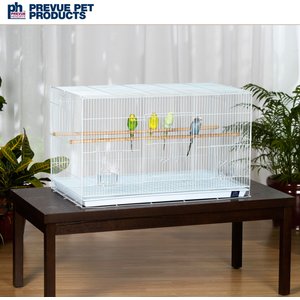Prevue Pet Products Small Bird Flight Cage, White