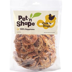 Pet 'n Shape Chik 'n Rings Dog Treats, 2-lb bag
