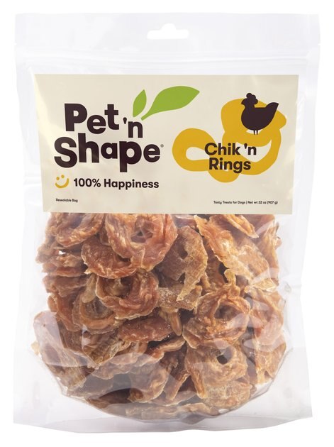 Pet 'n Shape Chik 'n Recipe Hip & Joint Support Dog Treats, 12-oz bag