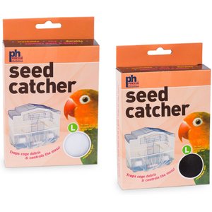 Prevue Pet Products Seed Catcher Cage Skirt, Color Varies, Large