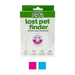 Platinum Pets Pawsitively Safe Pet Finder Tag for Cats, Pink