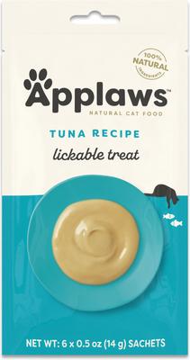 Show full view: Applaws Tuna Puree Lickable Cat Treats, 0.5-oz tube, 60 count slide 6 of 7