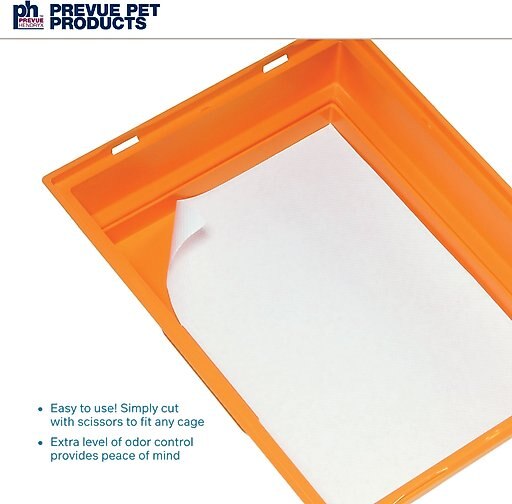 Prevue Pet Products T3 Antimicrobial Protected Paper Bird & Small Animal Cage Liner, 21.5 in x 100 ft