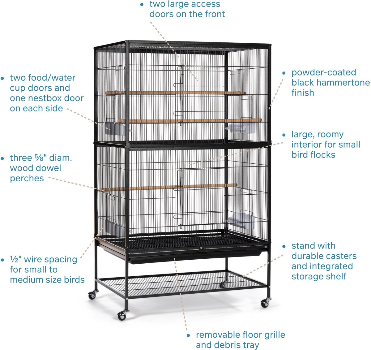 Prevue pet products wrought iron select bird clearance cage