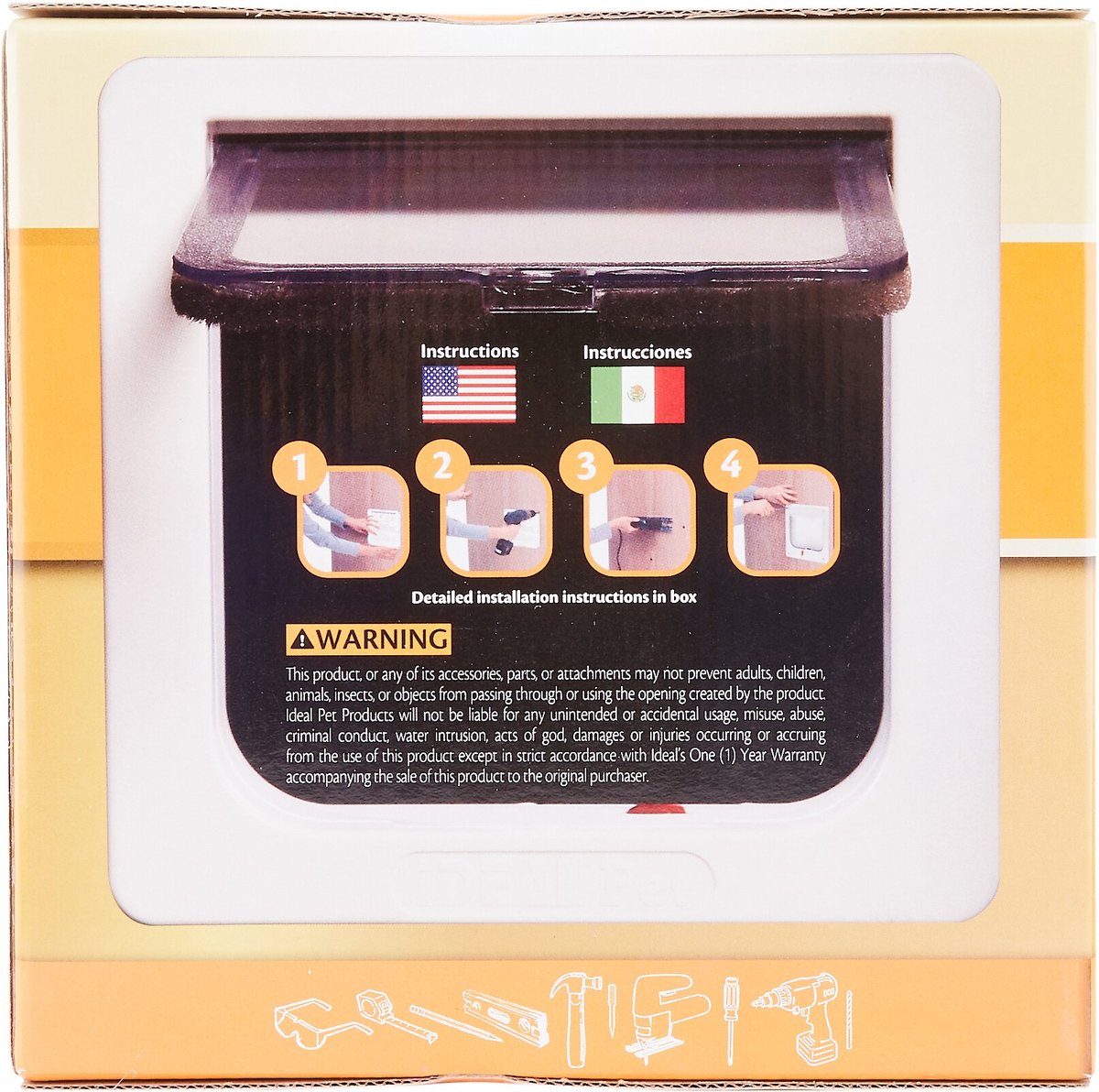 IDEAL PET PRODUCTS Lockable Cat Flap Pet Door