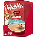 Hartz Delectables Bisque Tuna Lickable Cat Treat, 1.4-oz, case of 12