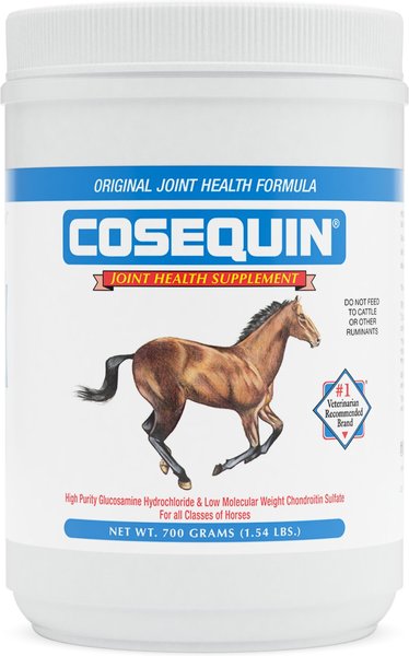 Nutramax Cosequin Powder with Glucosamine & Chondroitin Original Joint Health Supplement for Horses, 1.54-lb tub slide 1 of 5
