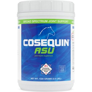 Nutramax Cosequin ASU Powder Joint Health Supplement for Horses, 2.86-lb tub