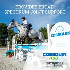 Nutramax Cosequin ASU Powder Joint Health Supplement for Horses, 2.86-lb tub slide 2 of 4