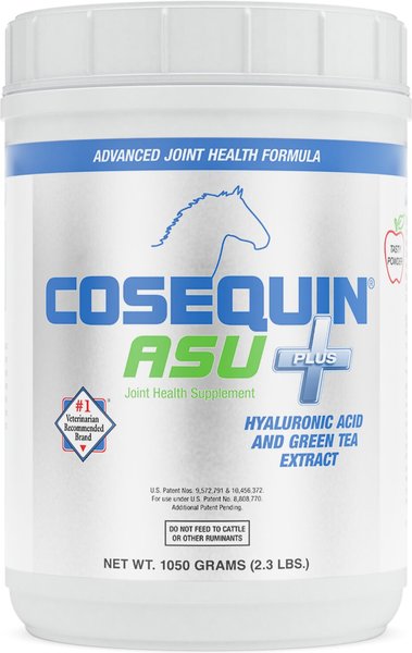 Nutramax Cosequin ASU Plus Hyaluronic Acid & Green Tea Extract Joint Health Powder Horse Supplement, 1050-g slide 1 of 5
