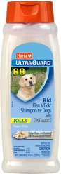 Hartz UltraGuard Rid Flea & Tick Oatmeal Dog Shampoo, 18-oz bottle