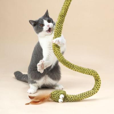 Show full view: Happy & Polly Snake Shaped Wand Cat Toy slide 3 of 8