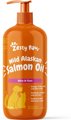 Zesty Paws Wild Alaskan Salmon Oil Liquid Skin & Coat Supplement for Dogs & Cats, 32-oz bottle