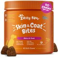 Zesty Paws Omega Bites Chicken Flavored Soft Chews Skin & Coat Supplement for Dogs, 90 count