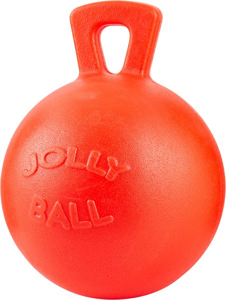 Horsemen's Pride Jolly Ball Horse Toy, Orange, 10-in slide 1 of 3