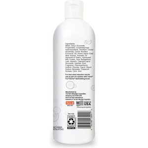 Hartz True Coat Thick De-Sheds & Softens with Oat Milk, Coconut Oil & Aloe Dog Shampoo, 16-fl oz bottle