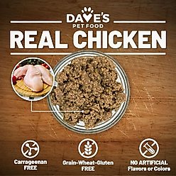 Dave's Pet Food Naturally Healthy Gobblicious Gourmet Grain-Free Pate Wet Canned Cat Food, 13-oz can, case of 12 slide 2 of 7