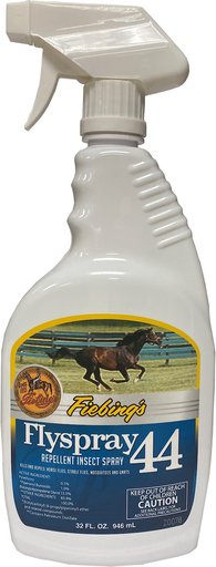 Fiebing's Flyspray 44 Repellent Insect Spray for Horses, 32-oz bottle