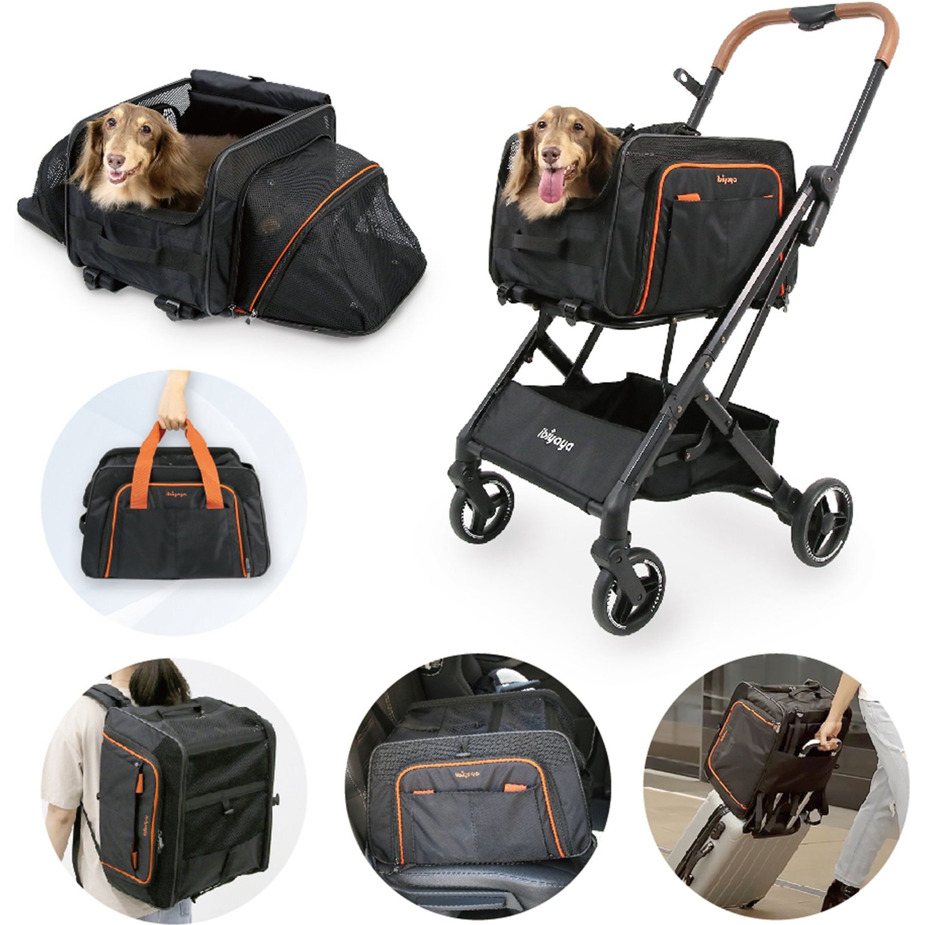jetpaw 3 in one pet stroller