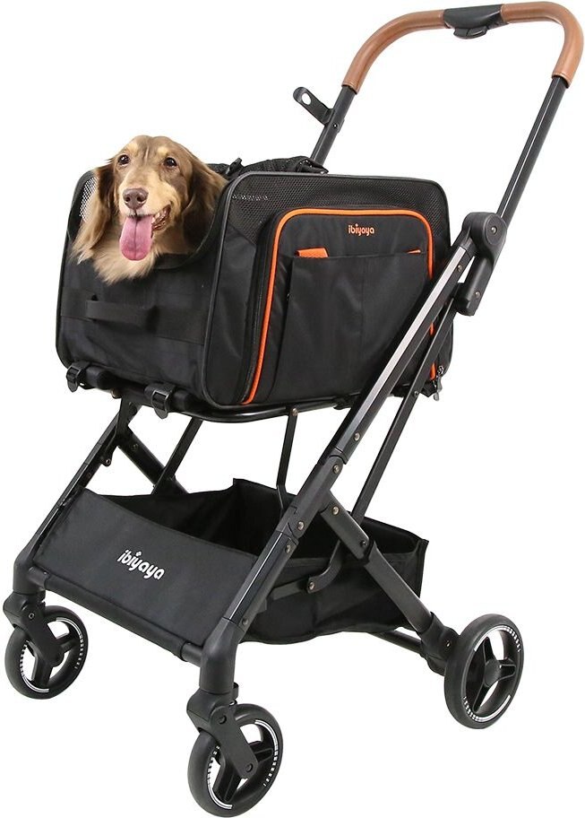 IBIYAYA JetPaw 3in1 Pet Stroller with Removable AirlineApproved Dog