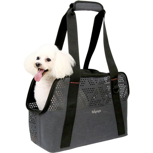Ibiyaya Breezy Wanderer Fur-Free Pet Tote Bag Dog Carrier