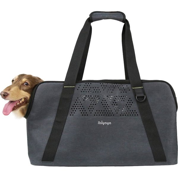 Ibiyaya Dachshund Breezy Wanderer Fur-Free Pet Tote Bag Dog Carrier