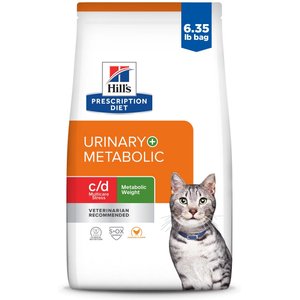 HILL S PRESCRIPTION DIET c d Multicare Metabolic Chicken Flavor Dry Cat Food 12 lb bag Chewy