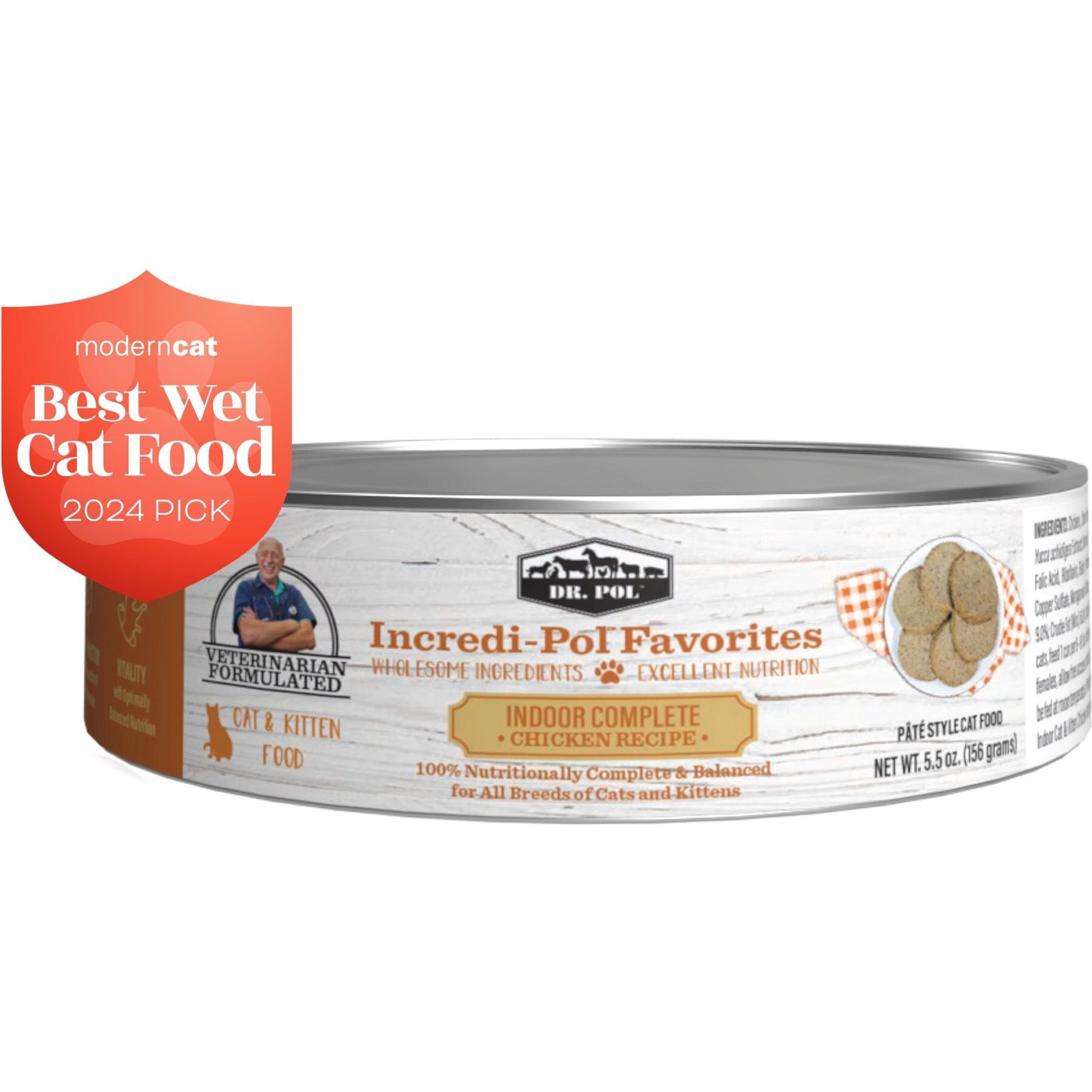 DR. POL IncrediPol Favorites Chicken Indoor Complete Canned Wet Cat