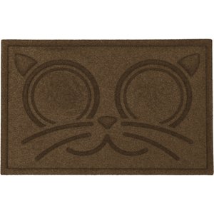 Bungalow Flooring WaterHog Kitty Face Cat Placemat, 20x30-invasive