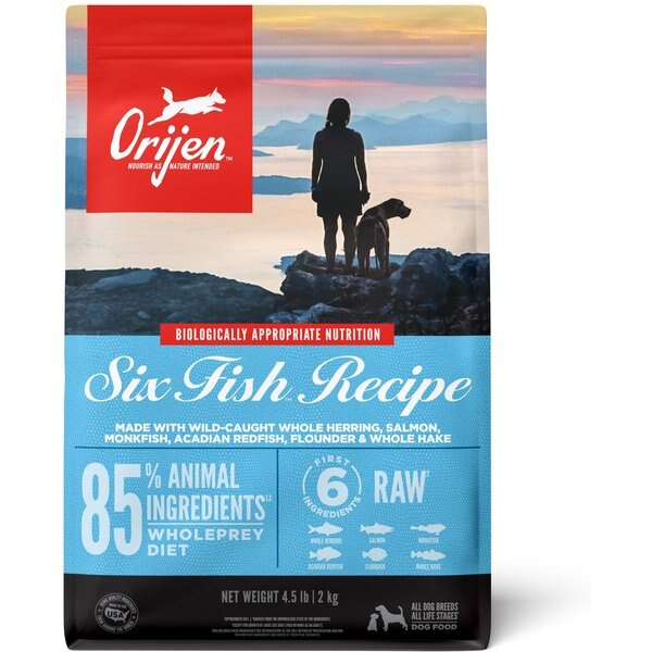 ORIJEN Fit & Trim GrainFree Dry Dog Food, 4.5lb bag