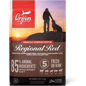 ORIJEN Regional Red Grain-Free Dry Dog Food, 13-lb bag