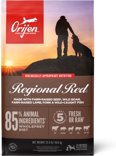 ORIJEN Regional Red Grain-Free Dry Dog Food, 25-lb bag slide 1 of 8