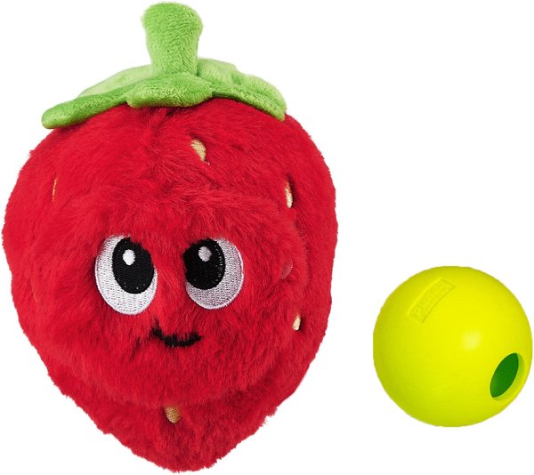 Nina Ottosson by Outward Hound Fruity Findz Interactive Plush Puzzle Dog Toy