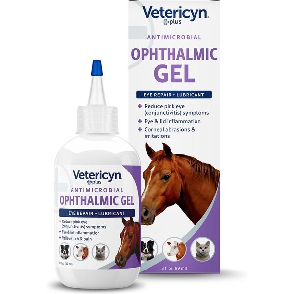 VETERICYN Plus Antimicrobial Ophthalmic Pet Gel, 3-oz bottle - Chewy.com