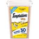 Temptations Classic Tasty Chicken Flavor Soft & Crunchy Cat Treats, 30-oz tub